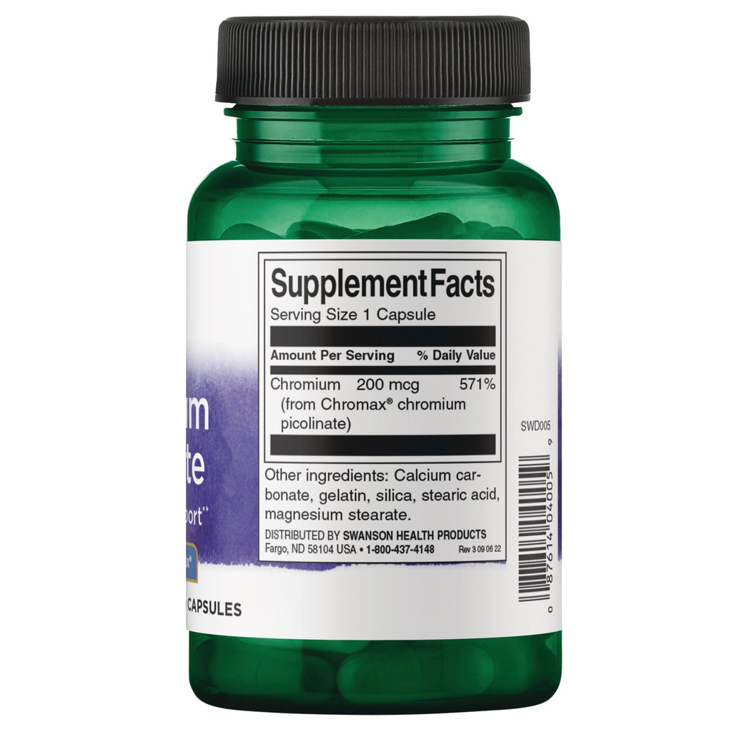 Chromium Picolinate - Featuring Chromax
