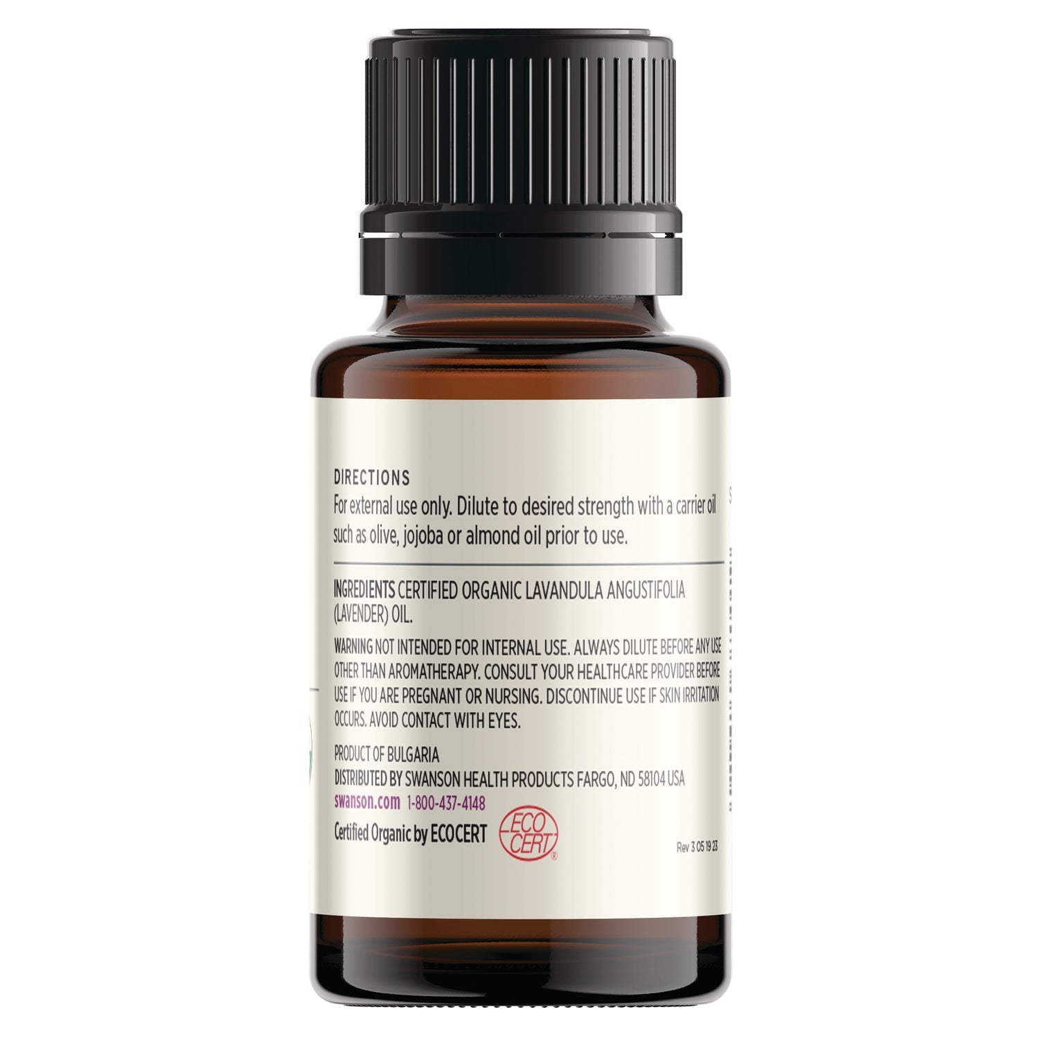 Certified Organic Lavender Essential Oil