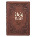 KJV Bible Thinline Brown