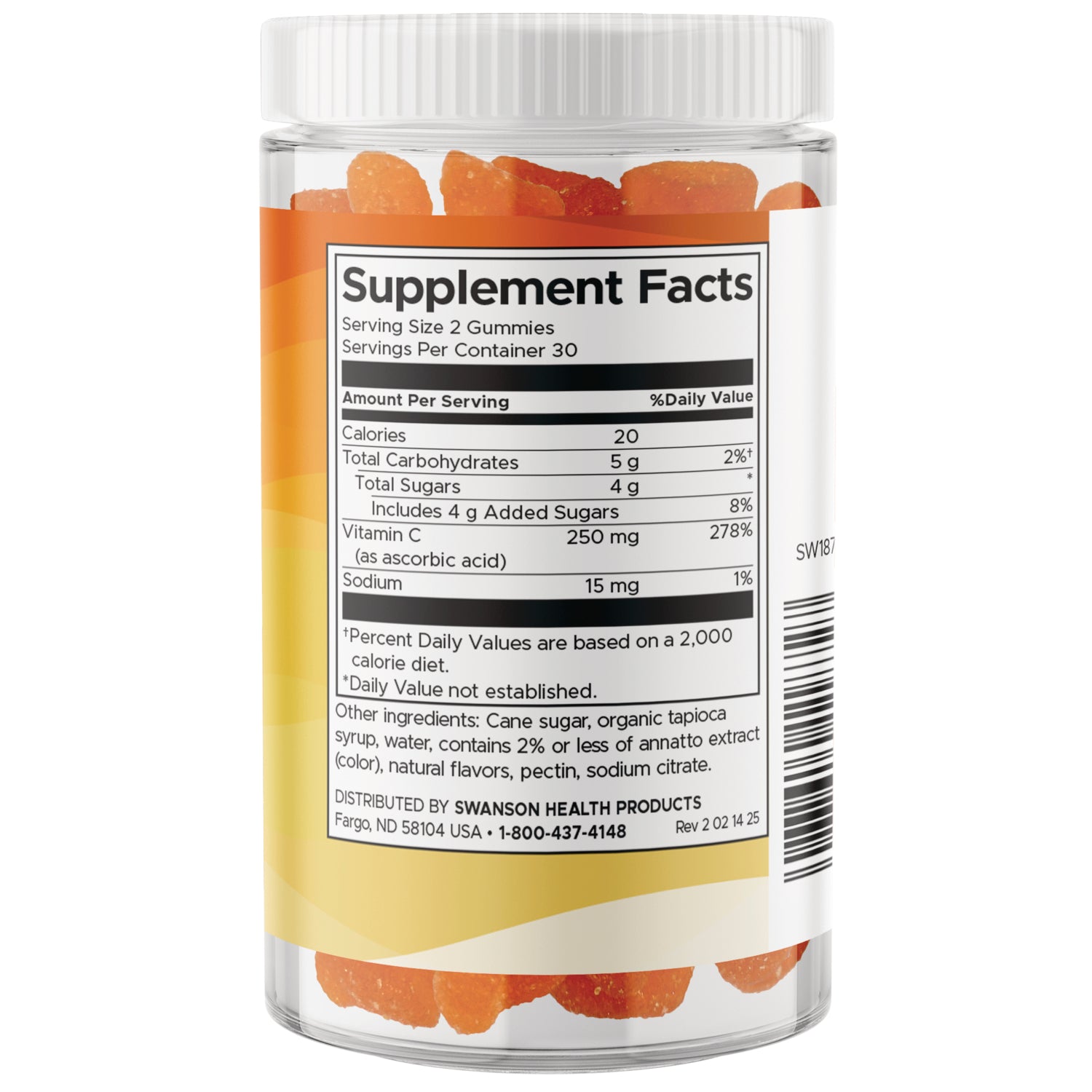 Vitamin C Gummies - Orange