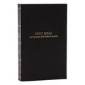KJV Holy Bible: Pocket New Testament with Psalms and Proverbs, Black Softcover, Red Letter, Comfort Print: King James Version
