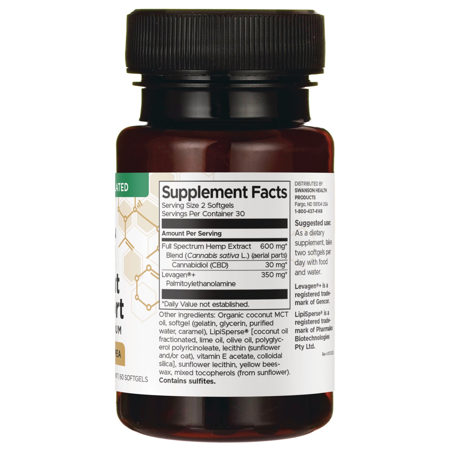CBD + Joint Support Full Spectrum with Levagen+ PEA