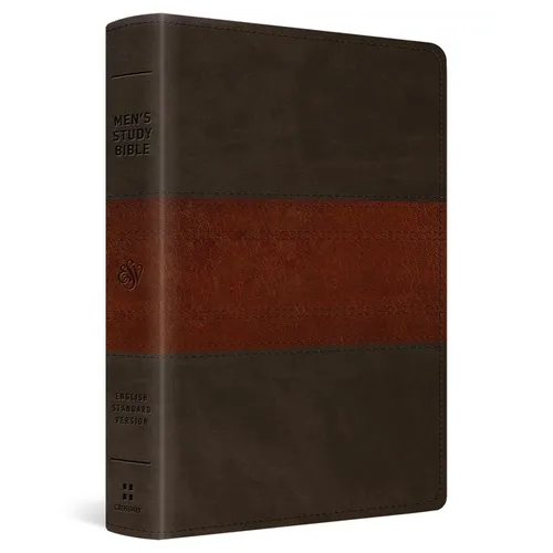 ESV Men's Study Bible (Trutone, Forest/Tan, Trail Design)