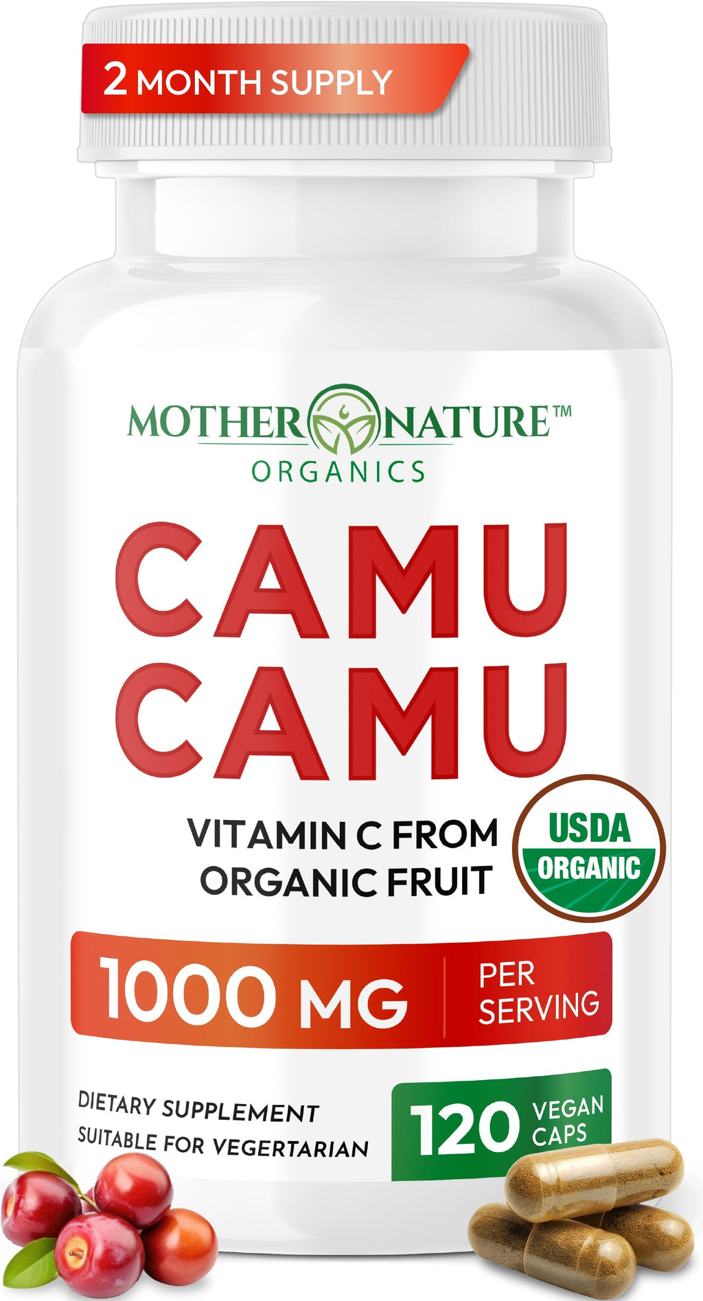 Organic Camu Camu Powder: Whole-Food Vitamin C
