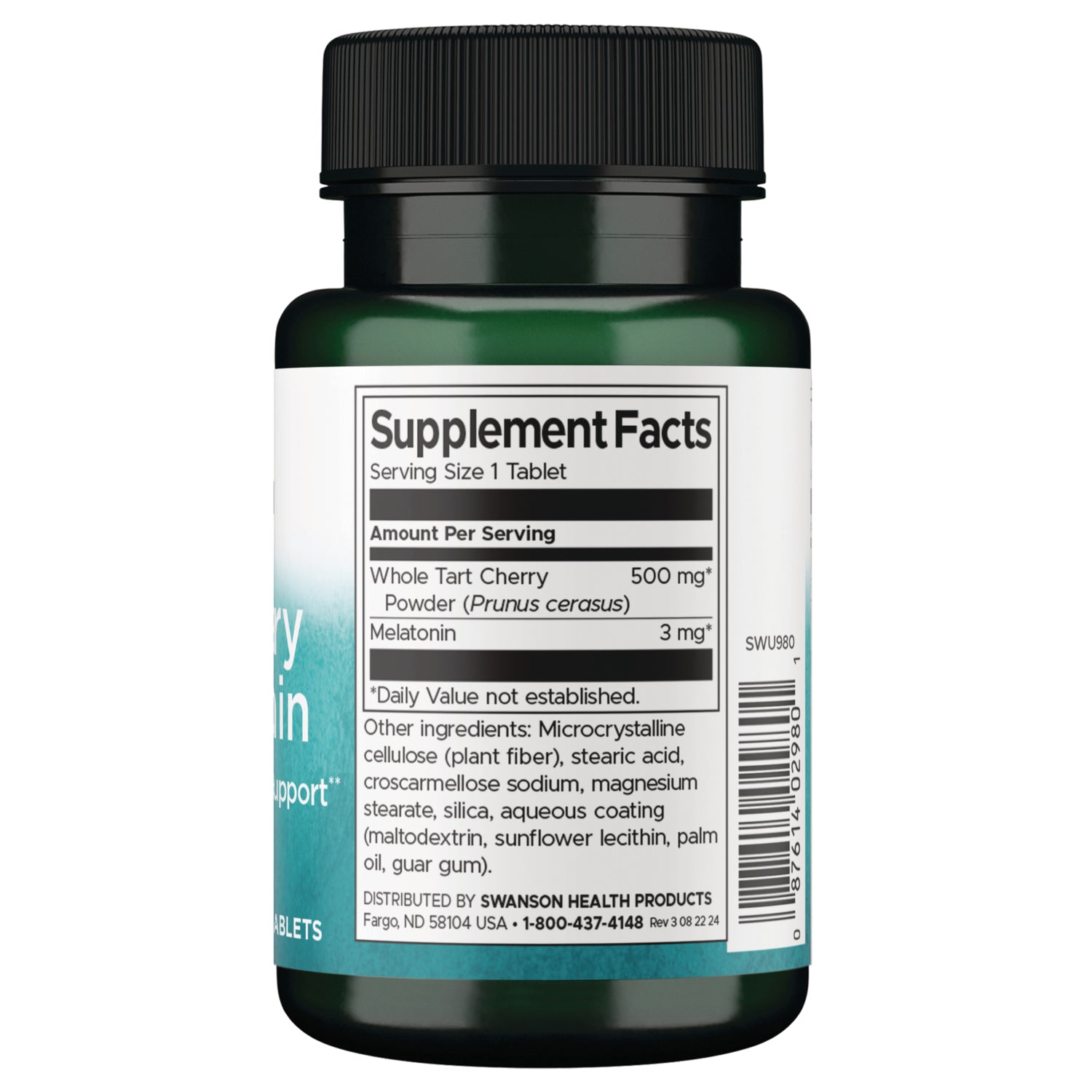 Tart Cherry & Melatonin - Vegan