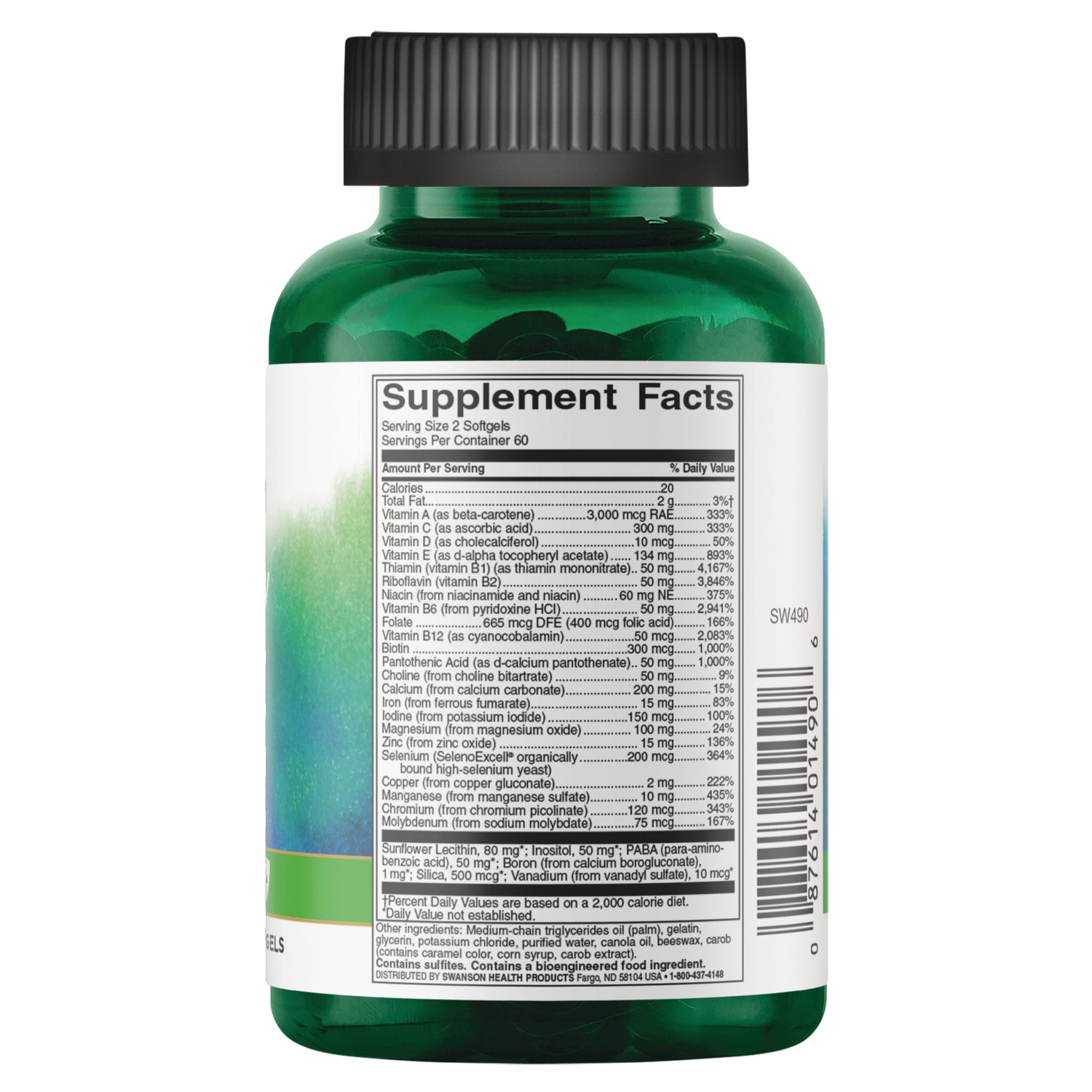High Potency Multi with Iron +Immune Support - 2 Pack