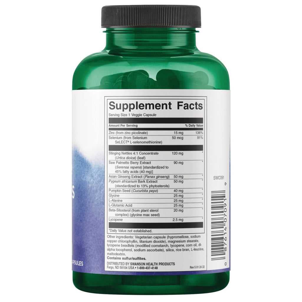 Prostate Essentials Plus - Features Selenium SeLECT