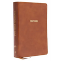 Nkjv, Foundation Study Bible, Large Print, Leathersoft, Brown, Red Letter, Thumb Indexed, Comfort Print: Holy Bible, New King James Version
