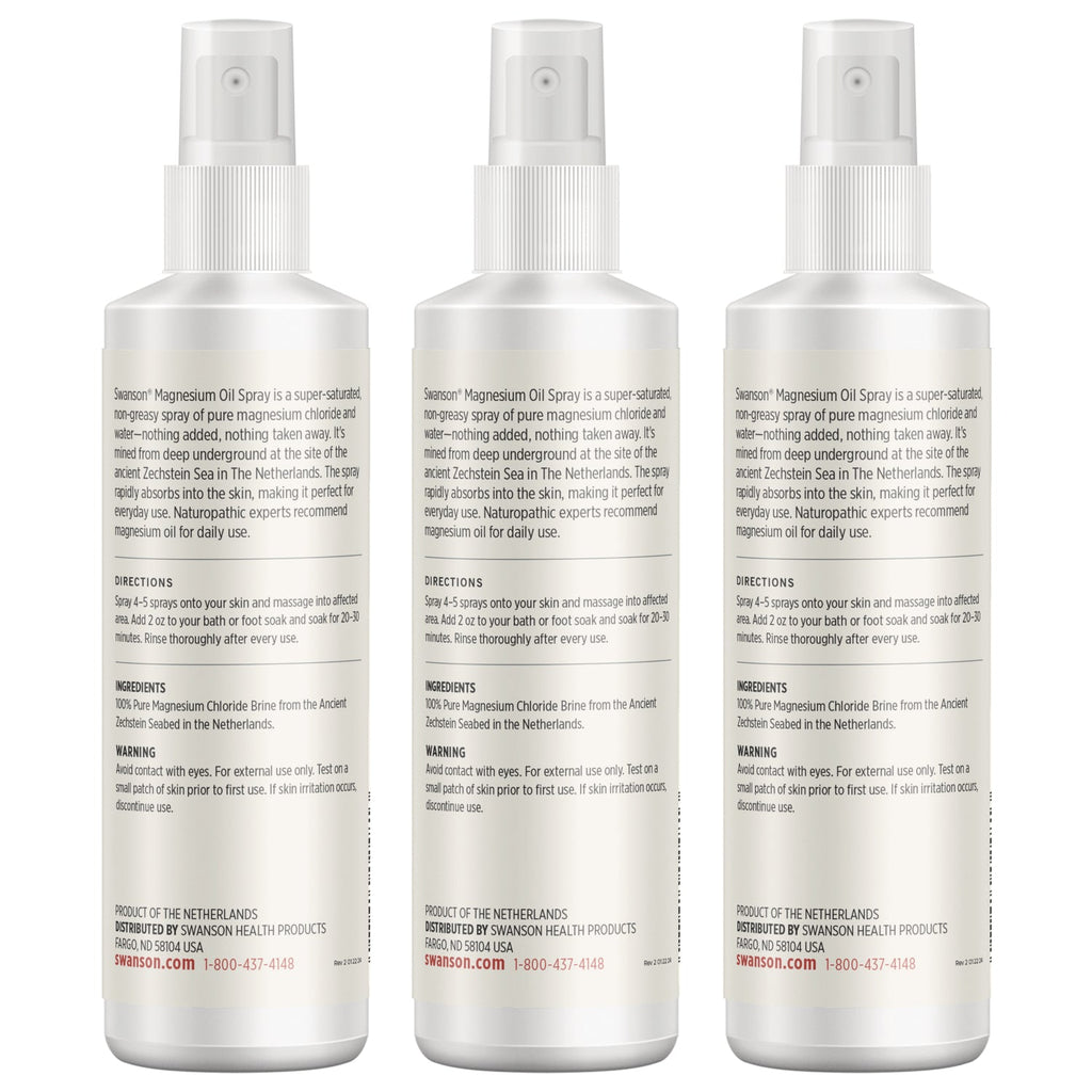 Magnesium Oil - 3 Pack