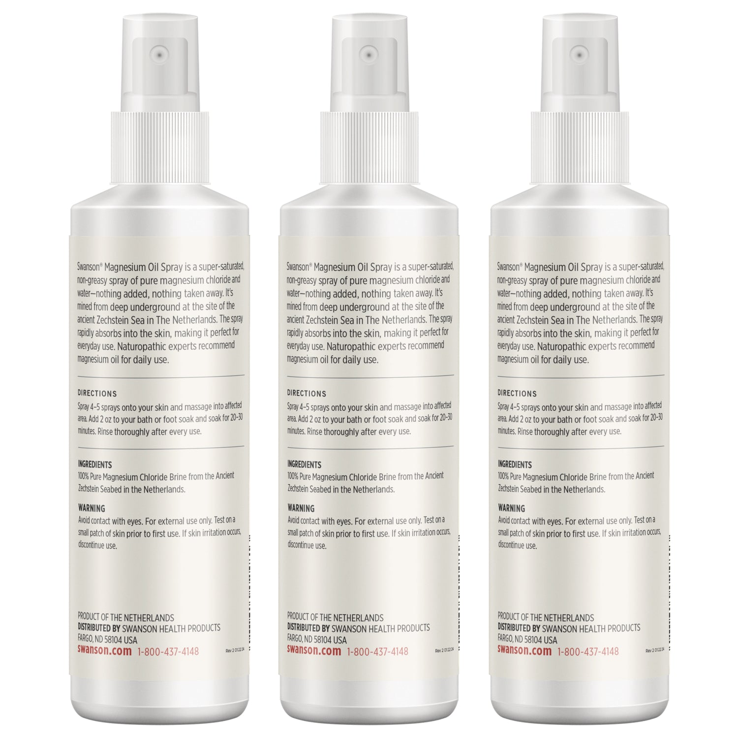 Magnesium Oil - 3 Pack