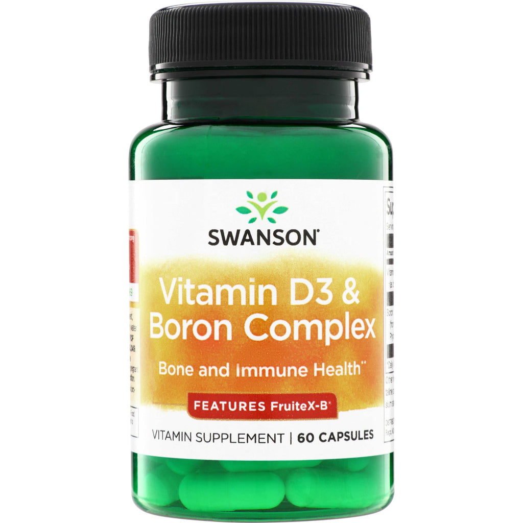 Vitamin D3 & Boron Complex - Features FruiteX-B