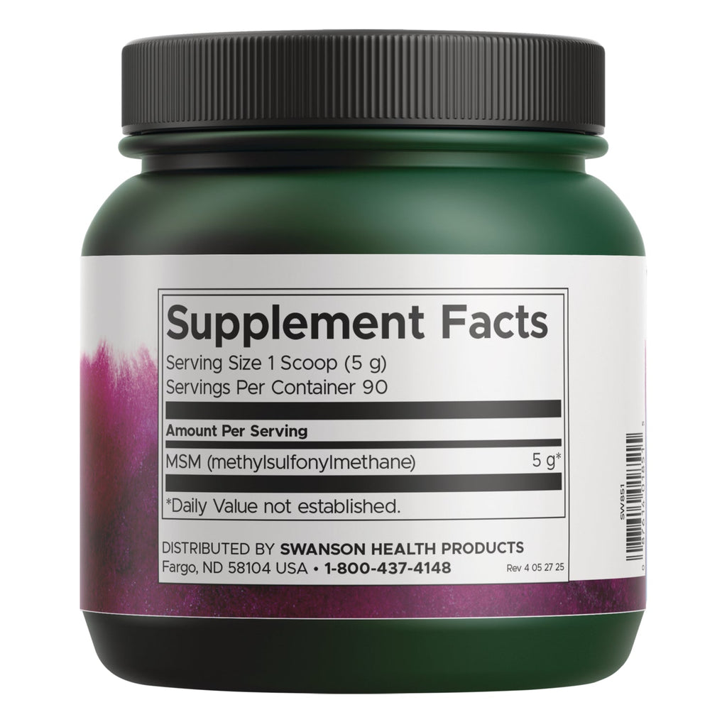 MSM Powder - Ready-Mix & Unflavored