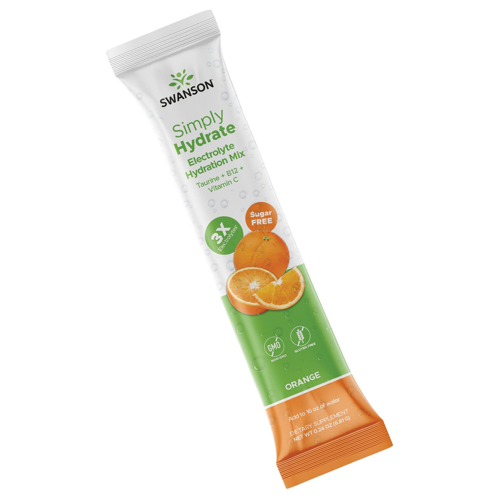 Simply Hydrate Electrolyte Hydration Mix - Orange