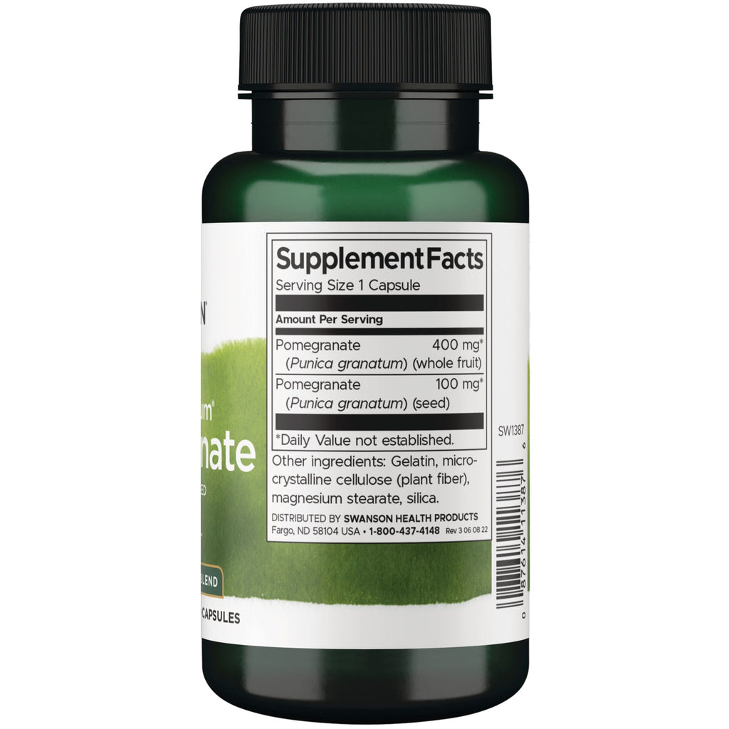 Full Spectrum Pomegranate Whole Fruit & Seed