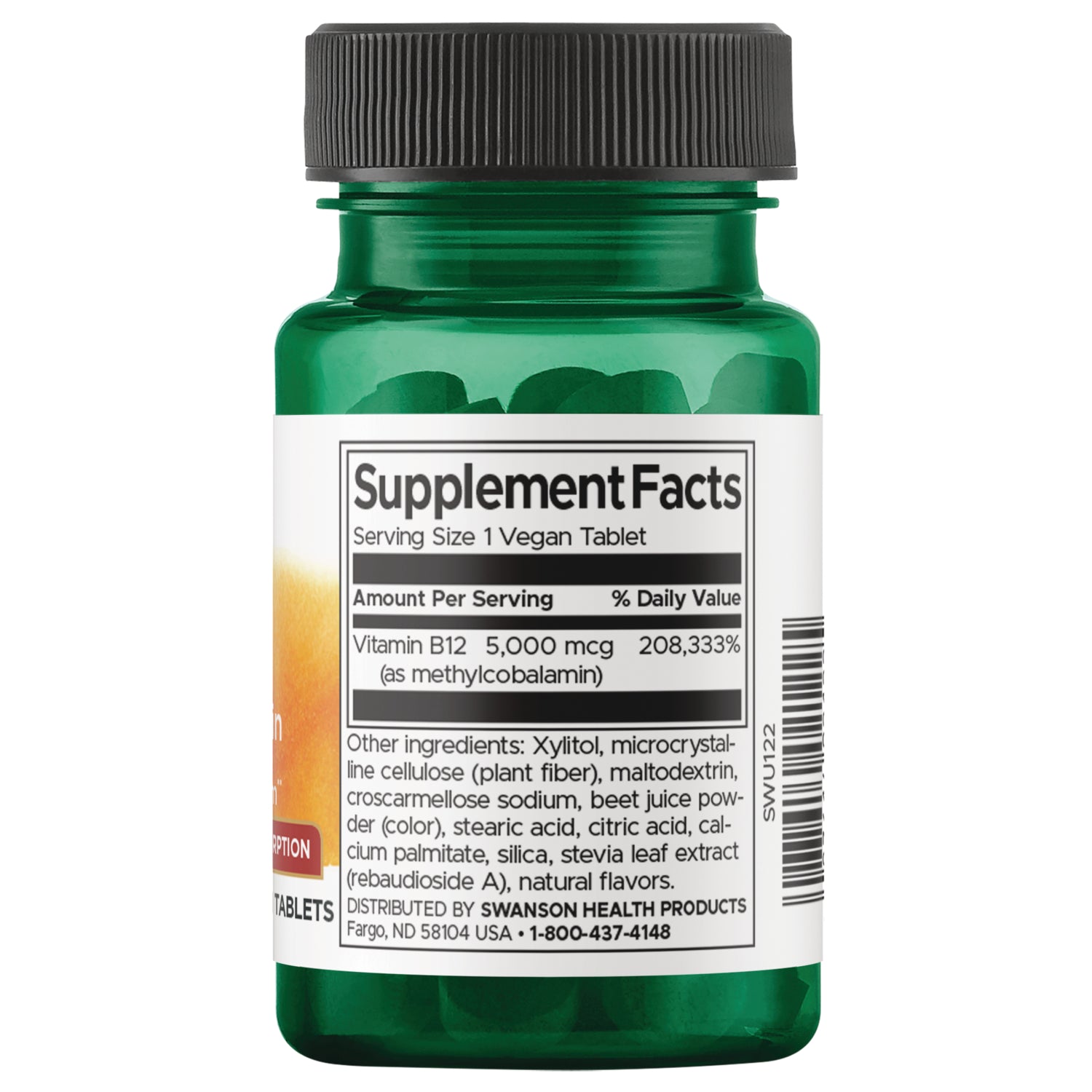 Vitamin B12 Methylcobalamin - High Absorption