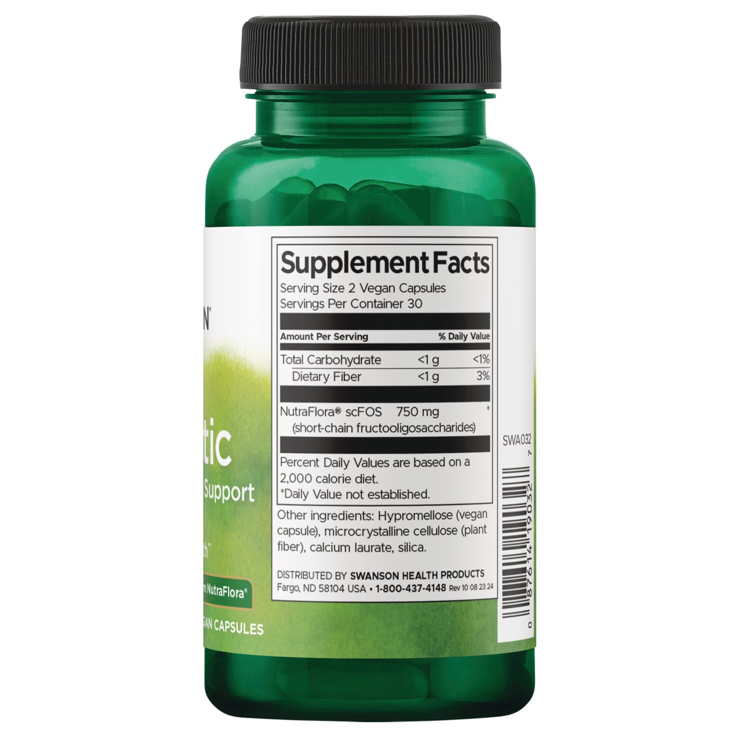 Prebiotic for Friendly Flora Support - scFOS fromNutraFlora