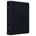 ESV Men's Study Bible (Genuine Leather, Black)