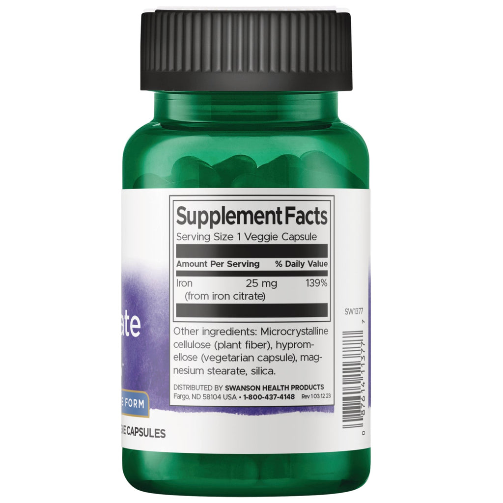 Iron Citrate - Active Form