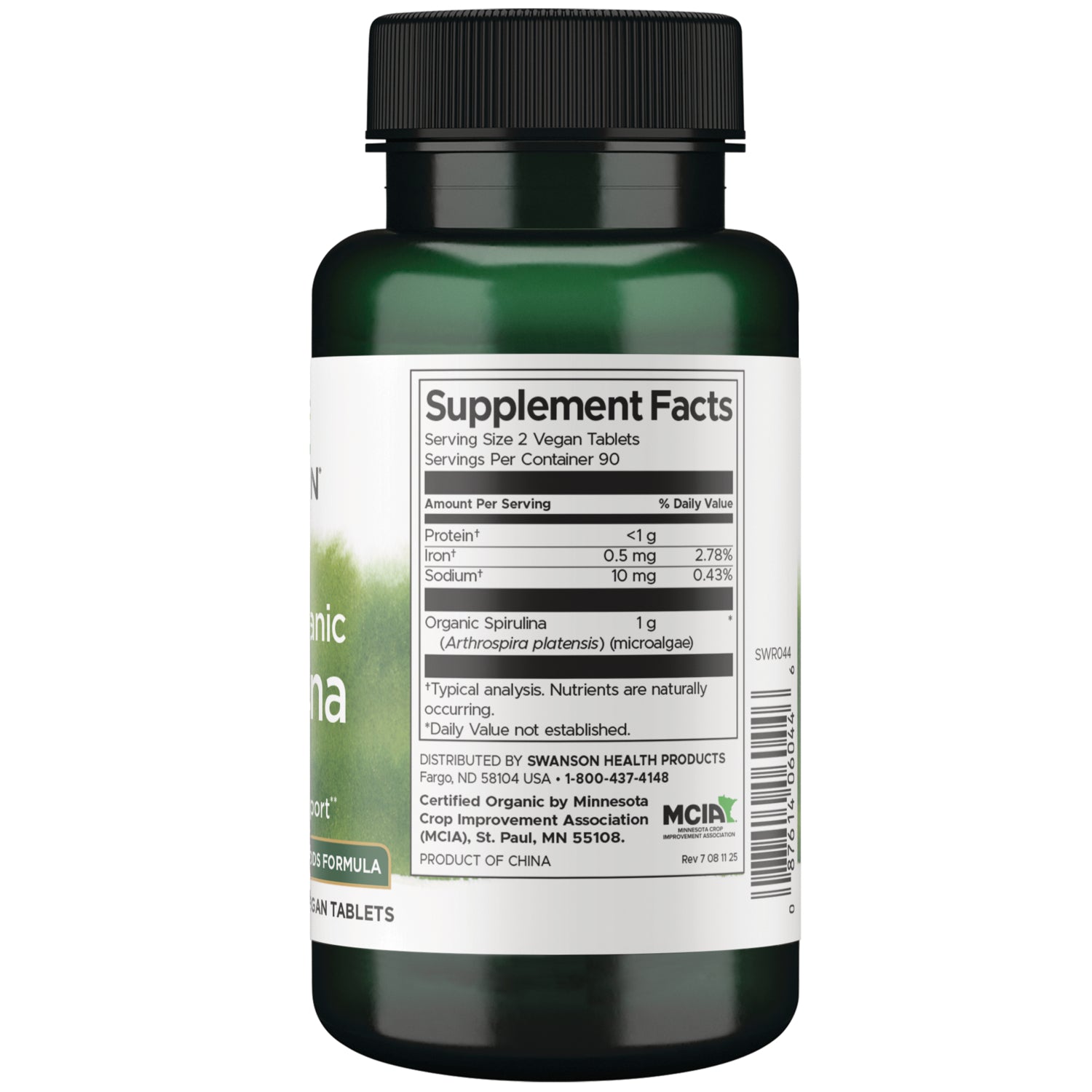 100% Organic Spirulina