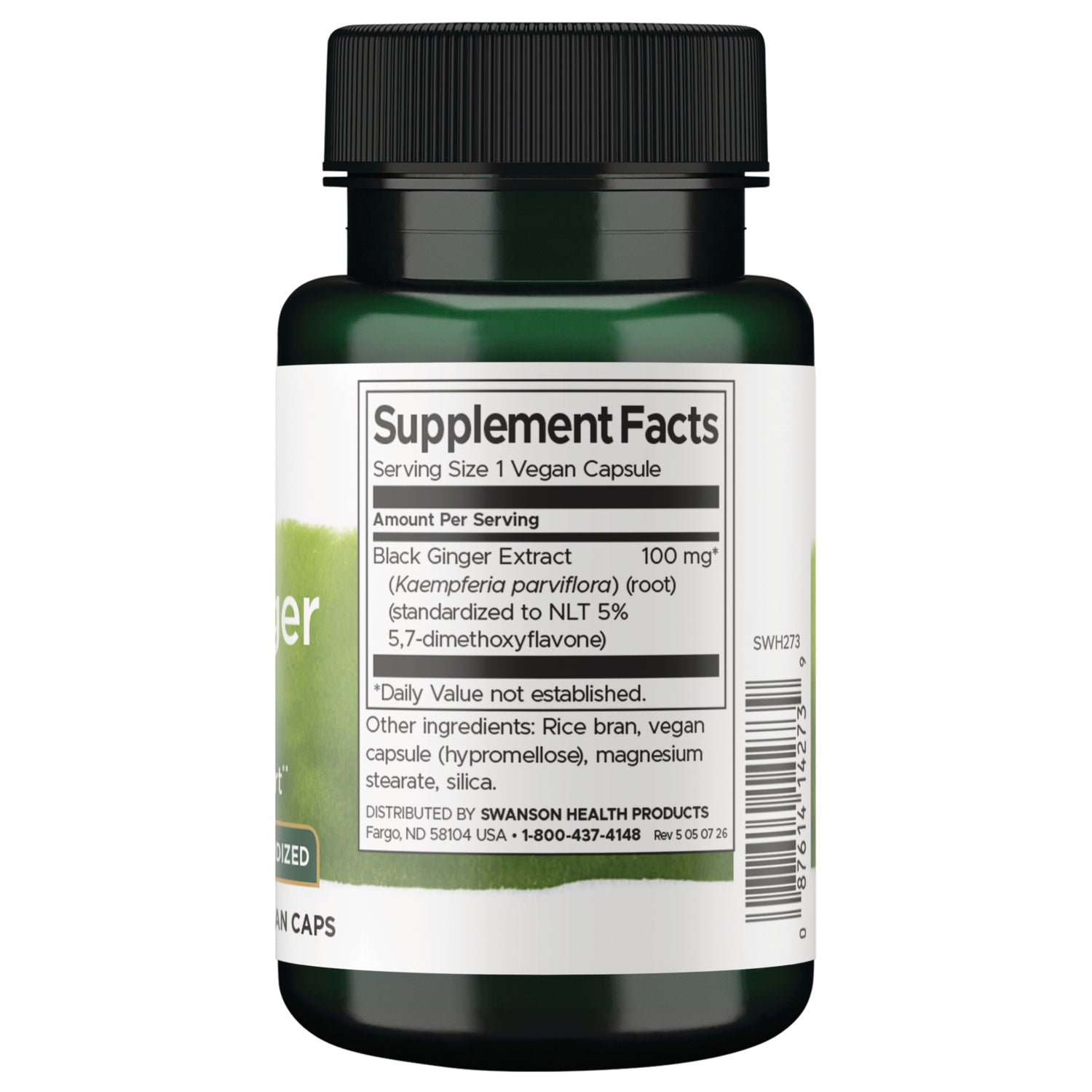 Black Ginger Extract - Standardized