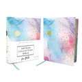 Niv, Artisan Collection Bible for Girls, Cloth Over Board, Multi-Color, Art Gilded Edges, Red Letter Edition, Comfort Print