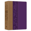 The KJV Study Bible - Large Print [violet Floret]