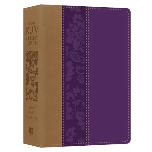 The KJV Study Bible - Large Print [violet Floret]
