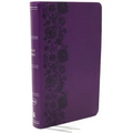 Nkjv, Reference Bible, Personal Size Large Print, Leathersoft, Purple, Red Letter Edition, Comfort Print: Holy Bible, New King James Version