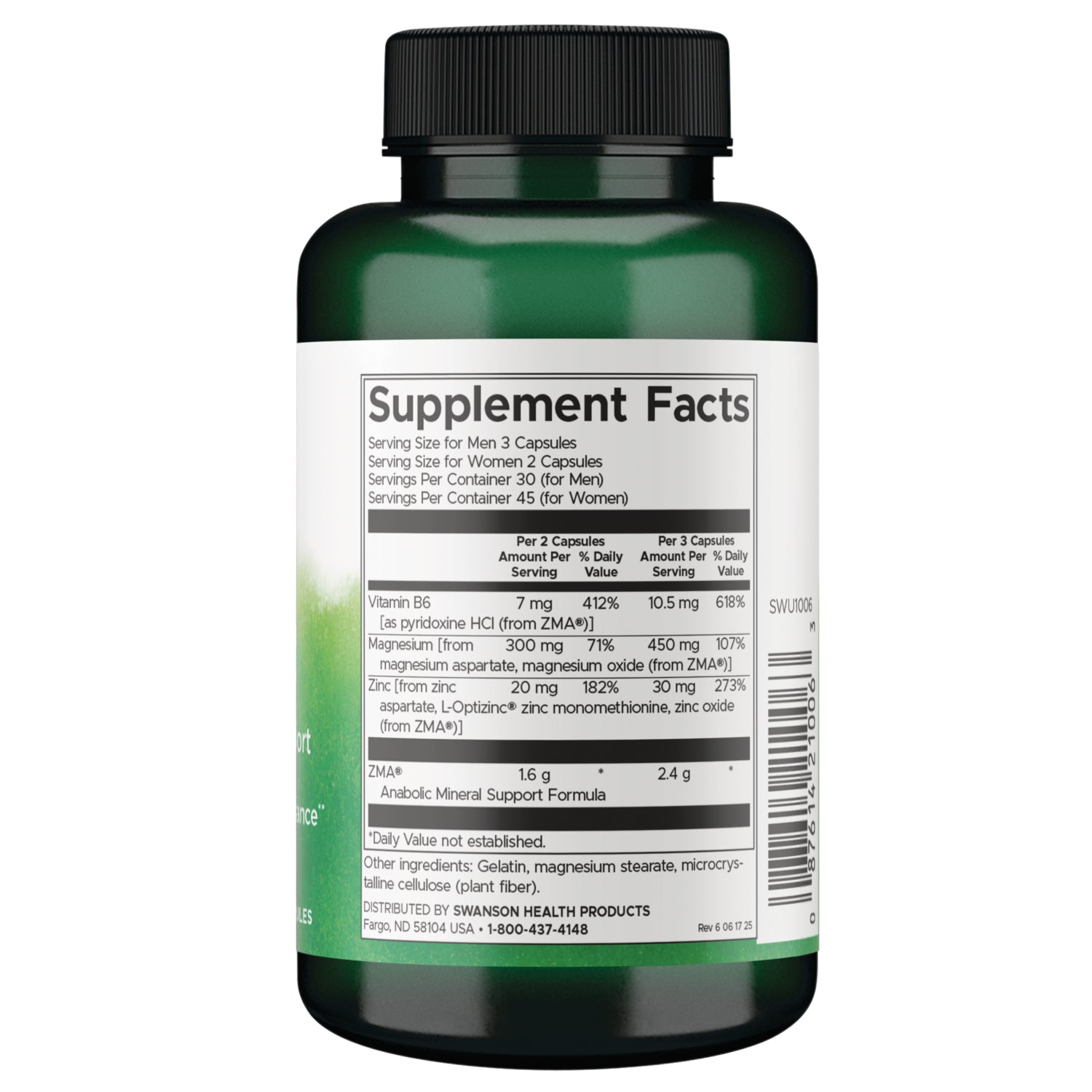 ZMA Anabolic Mineral Support