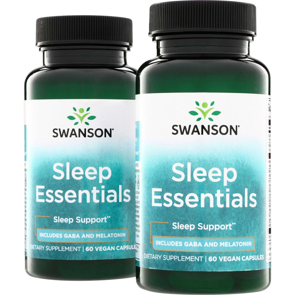 Sleep Essentials Includes GABA and Melatonin - 2 Pack