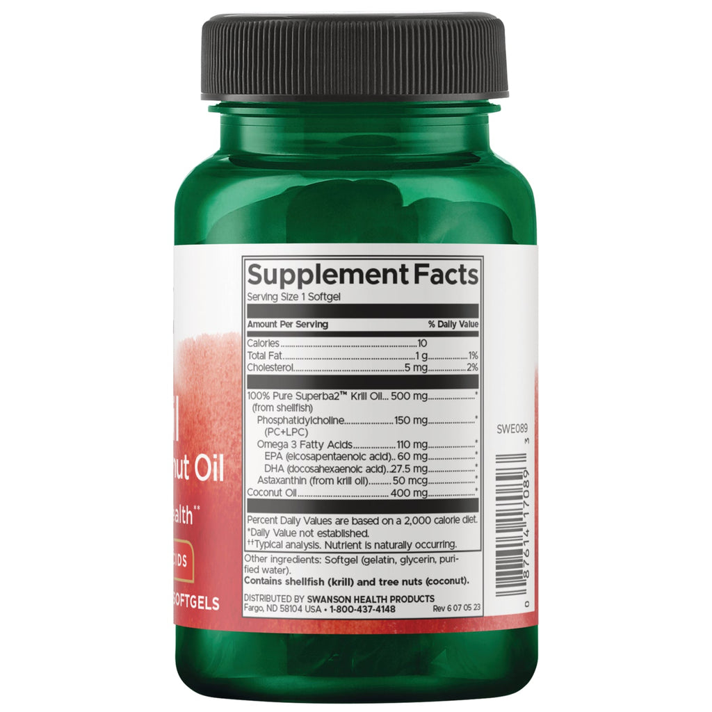Krill Oil with Pure Coconut Oil