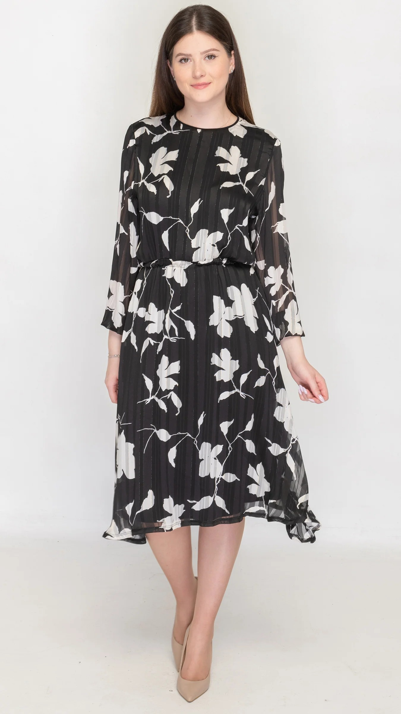 Cinched Waist Dress