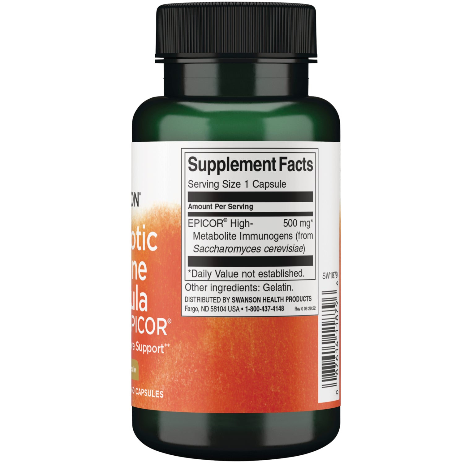 Postbiotic Immune Formula Featuring EpiCor