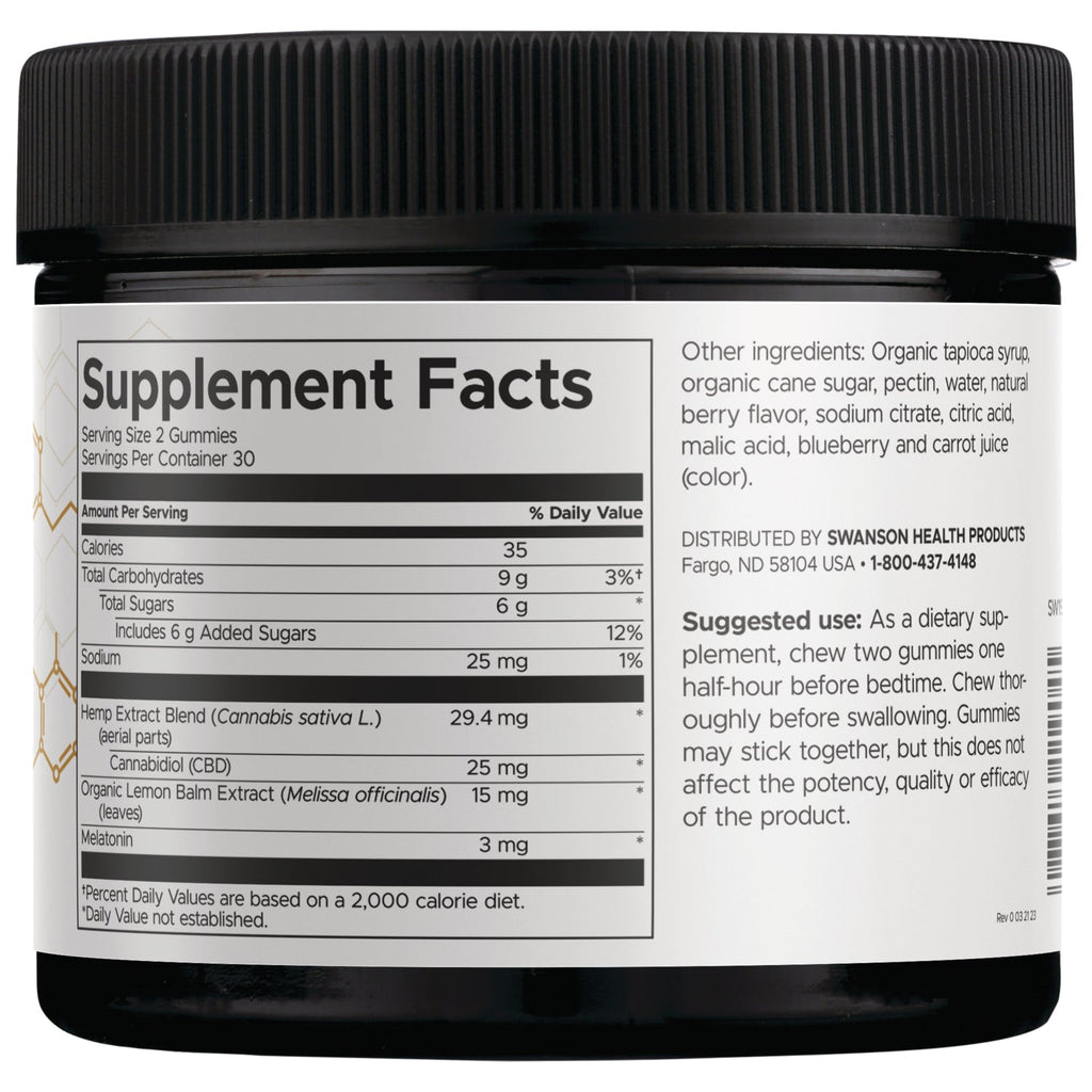CBD + Sleep Gummies - Berry