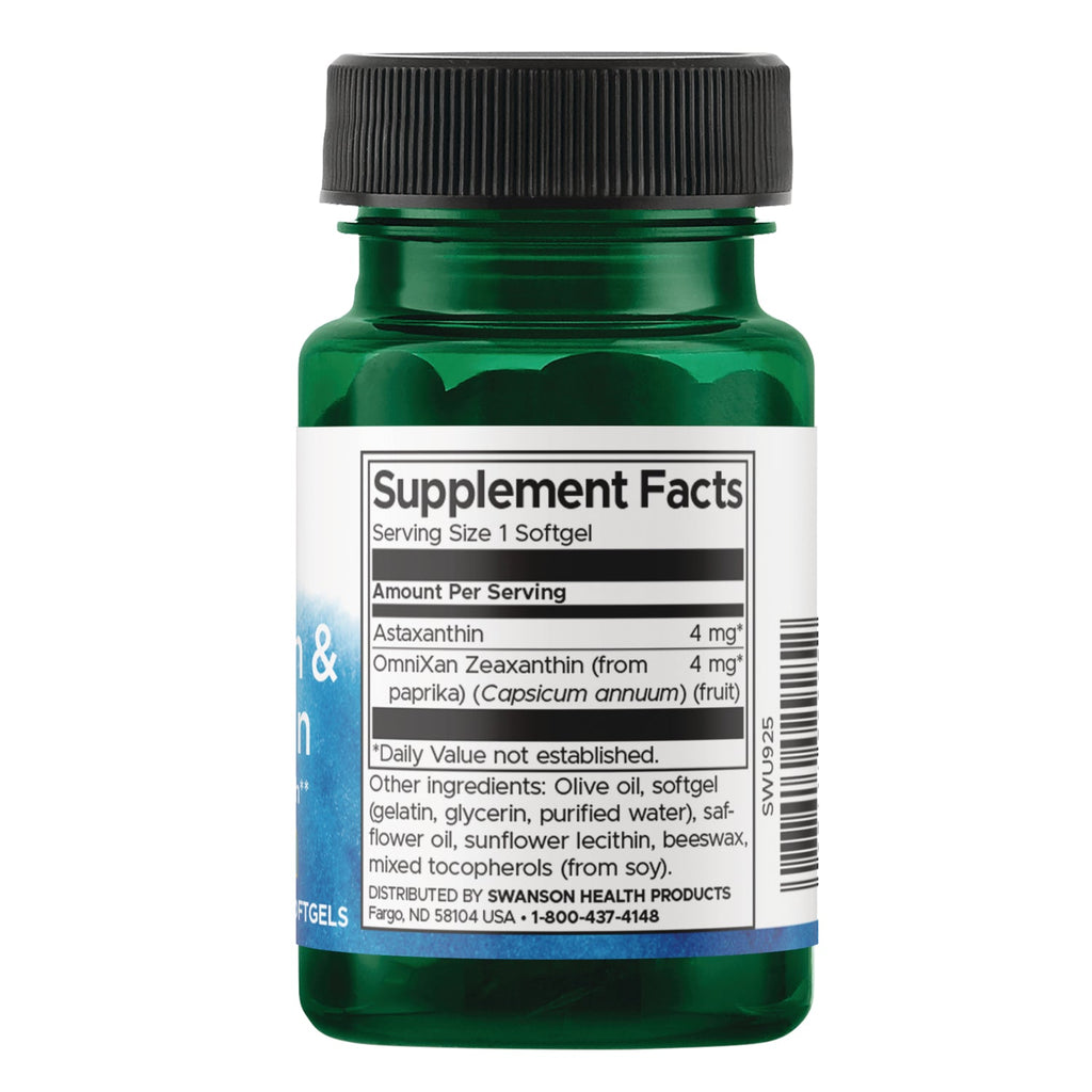 Astaxanthin & Zeaxanthin