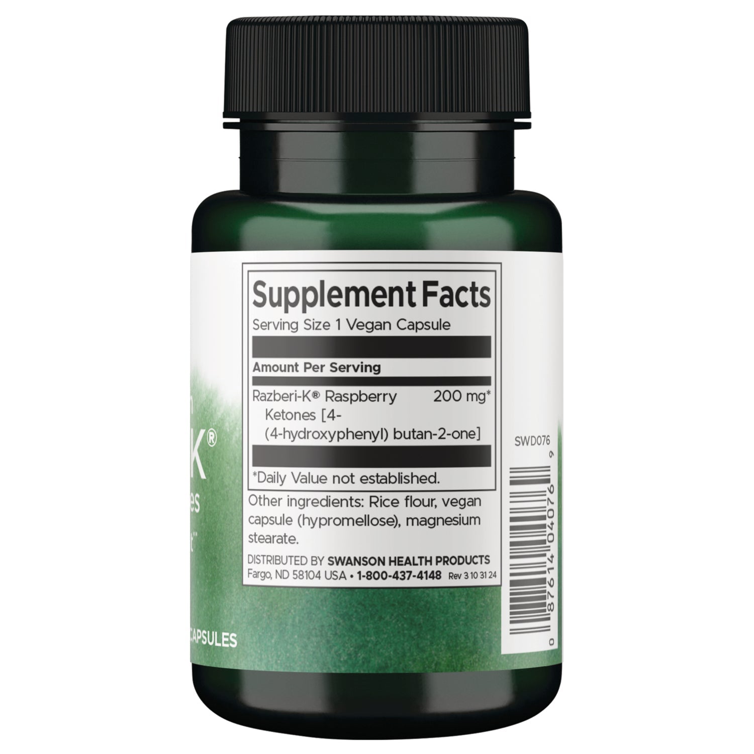 Double Strength Razberi-K Raspberry Ketones