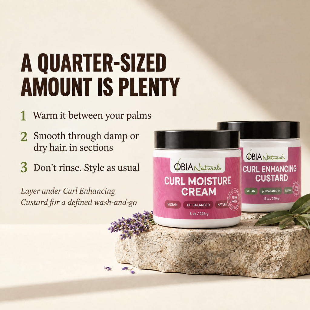 Curl Moisture Cream — Curl Cream & Leave-In Conditioner for Curly Hair