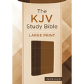 The KJV Study Bible, Large Print (Indexed) [Copper Cross]