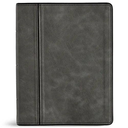 CSB Notetaking Bible, Charcoal Leathertouch