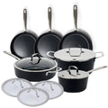 Ceramic Nonstick Cookware Set, 12-Piece