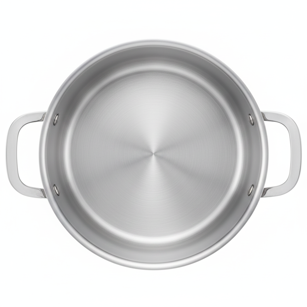 Maestro 5-Ply Stainless Stock Pot with Lid, 7-Qt