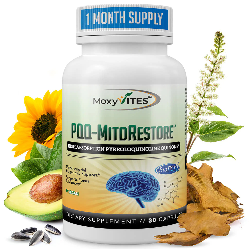 BioPQQ® 20mg Mitochondrial Energy & Memory Support