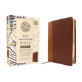NIV Application Bible, Large Print, Leathersoft, Brown, Red Letter, Comfort Print: Bringing the Ancient Message of the Bible Into Your World