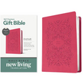 Premium Gift Bible Nlt, Filament Enabled (Leatherlike, Very Berry Pink Vines, Red Letter)