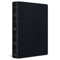 ESV Giant Print Thinline Bible, Red Letter (Genuine Leather, Black)
