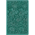ESV Premium Gift Bible (Trutone, Teal, Floral Design)