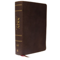 NKJV Study Bible, Premium Calfskin Leather, Brown, Full-Color, Red Letter Edition, Comfort Print: The Complete Resource for Studying God's Word