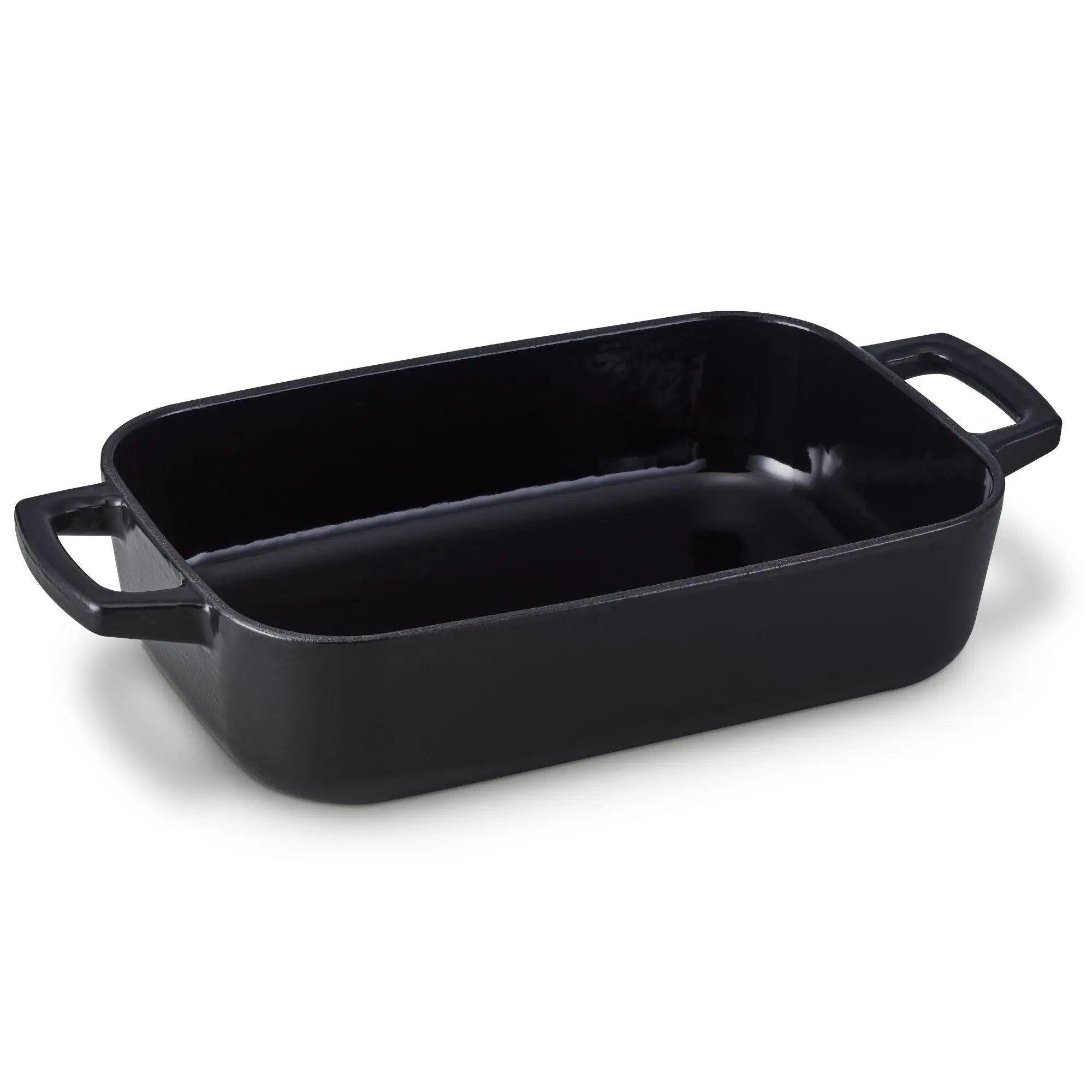 Enameled Cast Iron Roasting Pan, 12x8"