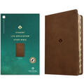 NLT Student Life Application Study Bible, Filament Enabled (Leatherlike, Rustic Brown, Indexed, Red Letter)