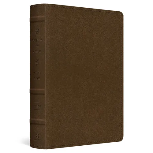 ESV Applying the Gospel Study Bible for Men (Trutone, Brown)